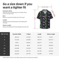 thumbnail image 5 of Gukieu Snails 1 Print Men's Short-sleeved Shirts, Button-down Pocket Shirts, T-shirts, Beach Vacation Travel Summer Clothing-Medium, 5 of 5
