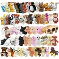 thumbnail image 2 of City Animal Building Block Figures Cat Dog Pig Chicken Rabbit Owl Penguin Zoo Farm DIY Assemble Accessories Bricks Kids Toy Gift, 2 of 10
