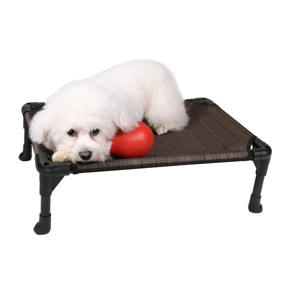 Veehoo Cooling Elevated Dog Bed, Portable Raised Pet Cot with Washable