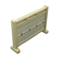 thumbnail image 3 of Mini casa de muñecas de estilo japonés, muebles de pantalla, separador de ambientes de resina, modelo antiguo en miniatura decorativo para decoración Bambú Imitación perfecl Pantalla de casa de muñecas, 3 of 8