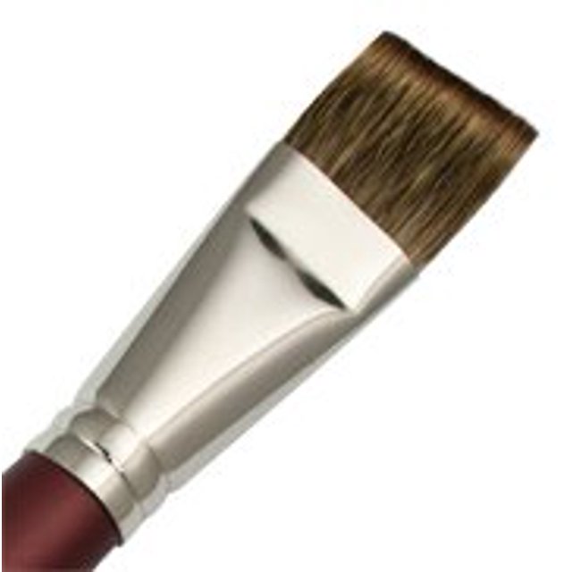 Royal Sabletek Angular 1 Inch - Artist Paint Brush - L95060-1" - Single
