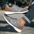 thumbnail image 6 of NOKIO Men's Casual Sneakers Wate𝗋proof Anti-S𝗅ip Sport Shoes Lightweight Outdoor Running Shoes Summer Fashion Skateboard Shoes Comfortable Wide Width Athlet𝗂c Shoes for Back to College, 6 of 7