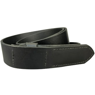 Giantsize Extra Long Leather Belts For Big & Tall Men - 44 To 46 Inch Genuine Leather Dress Belt