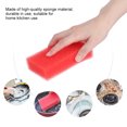 thumbnail image 4 of 10Pcs Multifunctional Cleaning Cloths Sponge Tableware Dish Bowl Pot Kitchen, Car ( 12x7x3cm / 4.7x2.8x1.2in, Red, Beige), 4 of 5