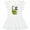 AA-White, variant on Inktastic I Love my Mom with Baby and Mommy Brontosaurus Girls Baby Dress