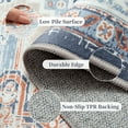thumbnail image 3 of Jolicasa Area Rugs,8'x10'Soft Machine Washable Rugs for Livingroom Bedroom,Low-Pile Non-Slip Carpet,Navy Blue, 3 of 5