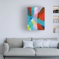 thumbnail image 2 of Canvas Wall Art - Jessalin Beutler 'Primary Paths' Wall Art for Living Room, Bedroom, or Office Décor by Trademark Fine Art - 35 x 47 Inches, 2 of 4