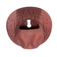 thumbnail image 2 of Ceramic Hat Hanging Vase Wall Mounted Flower Holder Home Decor, 2 of 7