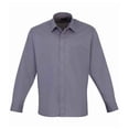 thumbnail image 1 of Premier Mens Poplin Long-Sleeved Shirt, 1 of 2