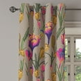 thumbnail image 3 of Ambesonne Grommet Curtain, , 50"x60", Pink Quartz and Fawn, 3 of 5