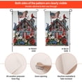 thumbnail image 4 of Yolandalse Graden Flag Patriotic Gathering Spring Birdhouse Floral Garden Flag Double Sided, Welcome Fall House Yard Flag, Garden Yard Decorations, Seasonal Outdoor Flag 12 x 18 Inch, 4 of 7