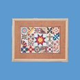 thumbnail image 2 of Prize Quilt Print Wood Frame 35.5" x 27.5" Wall Art | Renovator's Supply, 2 of 2