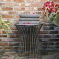 thumbnail image 2 of Novogratz Poolside Gossip, Roberta Outdoor/indoor Side Table, Charcoal, 2 of 6