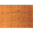 thumbnail image 1 of Ahgly Company Indoor Rectangle Oriental Orange Industrial Area Rugs, 2' x 4', 1 of 4