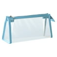 thumbnail image 2 of Transparent Pencil Case | Large Capacity Storage Bag | Clear PVC Zipper Pouch | Multipurpose Makeup Organizer | Travel Toiletry Holder | 21.8x11x5.8cm | Holds 30 Pens, 2 of 5