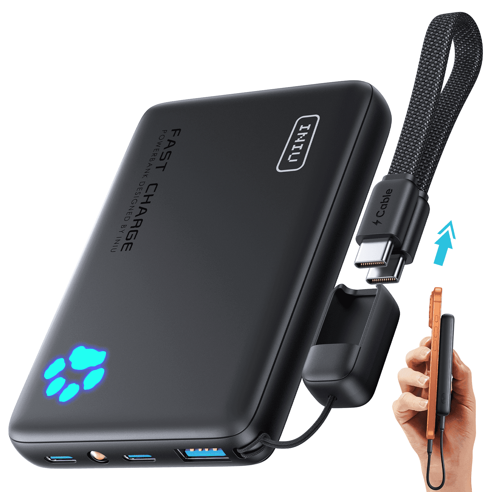 Anker Prime Power Bank, 9,600mAh Battery Pack with 65W Output