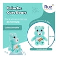 thumbnail image 4 of Peluche Ruz Care Bears (Wish Bear 25 cm Aqua), 4 of 5
