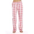 thumbnail image 1 of Women's Pajama Pants With Pockets, Women's Soft Flannel Check Pajama PantsXL, 1 of 4