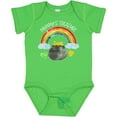 thumbnail image 3 of Inktastic Mommy's Treasure St. Patrick's Day Rainbow and Gold Boys or Girls Baby Bodysuit, 3 of 5