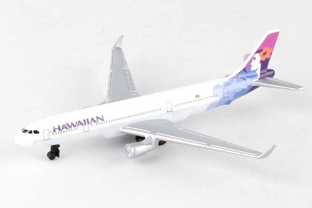 Daron Hawaiian Airlines Single Die-Cast Collectible Plane 