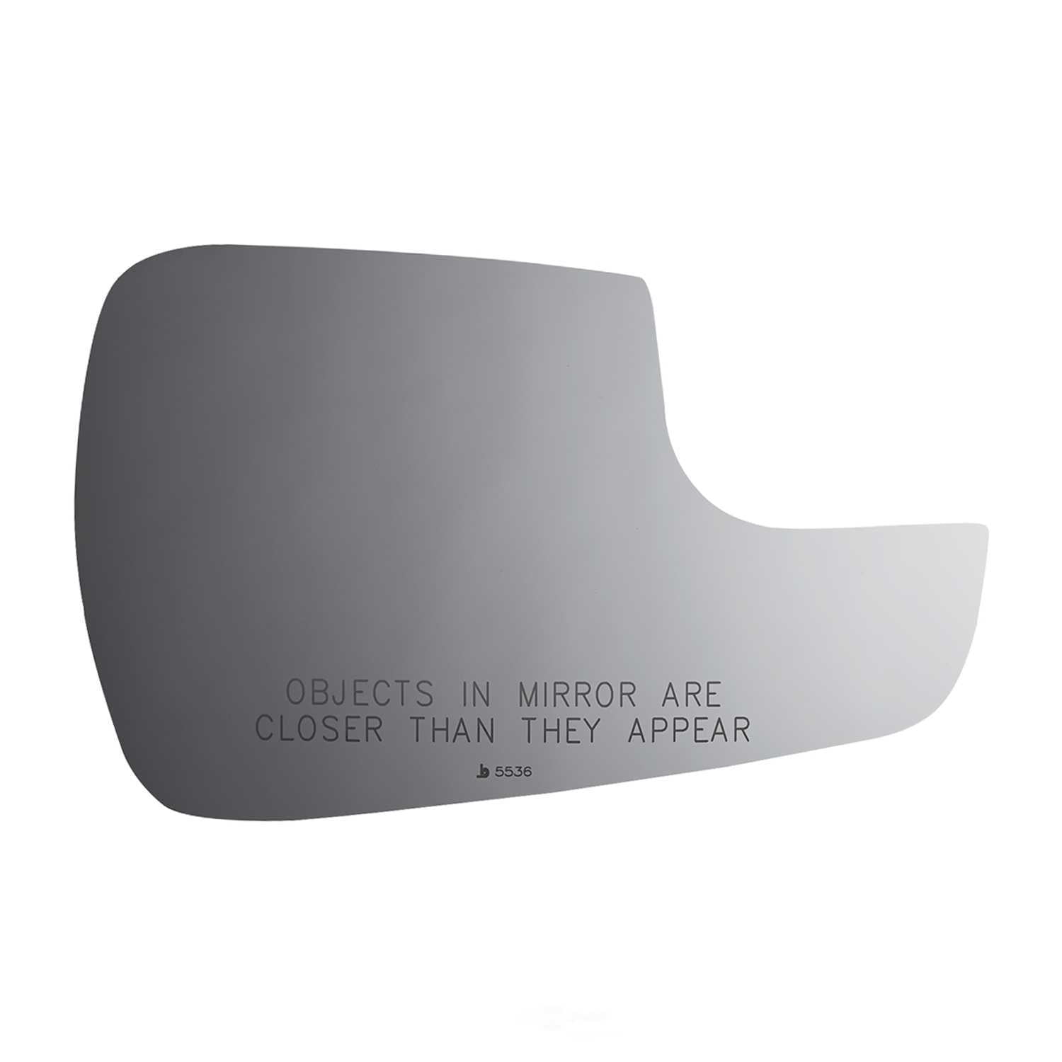 Burco Side View Mirror Replacement Glass - Clear Glass - 5536