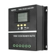 thumbnail image 2 of PWM 100A 12V 24V 36V 48V Controlador de Carga de Panel Solar AutomáTico Cargador de BateríA PV Solar con Controlador Solar LCD MPPT, 2 of 5