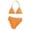 R18-Orange, variant on Girls Swimsuit Bikini Set Two Piece Bikini Bathing Suit Printed Halter Bikini Swimsuits Children's Swimwear Beach Vacation Clothes 11-12 Years