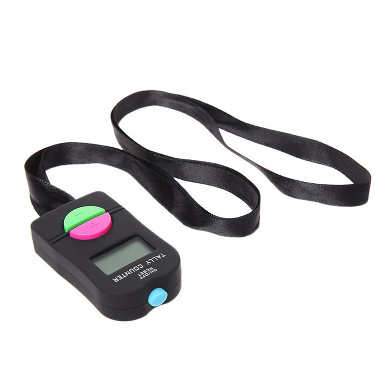 Digital Tally Counter Electronic Hand Held Clicker Sports Manual