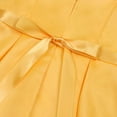 thumbnail image 4 of Wavsuf Flower Girls Dress Sequins Yellow Princess Dress Size 9-10 Years, 4 of 9