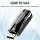 thumbnail image 4 of Adaptador HDMI macho a VGA hembra convertidor de video cable de Salida de audio de 3,5 mm, 4 of 6