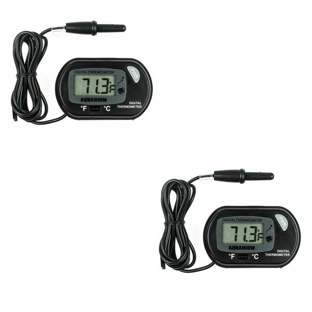 Methold -50℃-70℃ LCD Digital Display Aquarium High Accuracy Meter Detachable Temperarure Measurement for Outdoor Type2 NO2 Methold CBP254625