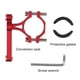 thumbnail image 5 of Adaptador portabidón Adaptador de portavasos para botella de agua para manillar de ciclismo adaptador de jaula para botella de bicicleta de aleación de aluminio accesorios para bicicleta Hugtrwg  Para estrenar, 5 of 7