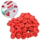 thumbnail image 3 of 100 Uds. Sombrero de Calafateo Rojo Duradero para Sellar Y Conservar Tubo de Calafateo Abierto Botellas de Pegamento Herramienta Tubo de Silicona mayimx Sombreros de calafateo, 3 of 7