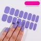 thumbnail image 5 of Pegatinas de Uñas de Gel UV de Color sólido de 16 puntas, tiras de uñas de Gel semicurado de larga duración, pegatina deslizante de cubierta completa, calcomanías de parche de manicura, 5 of 7