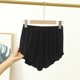 thumbnail image 2 of Pijama corto para mujer - Piernas con volantes, cintura elástica - Ropa de estar por casa para verano - Tejido suave y transpirable - Tallas M-XXL, 2 of 3