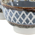 thumbnail image 4 of Meritage Otis 6 Piece 27 Ounce Stoneware Soup Bowl with Handle Set in Gray, 4 of 5