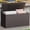 Dark Brown, variant on Uforic 100 Gallon Large Resin Deck Box, Waterproof Lockable Outdoor Storage Container for Patio Garden, Dark Brown