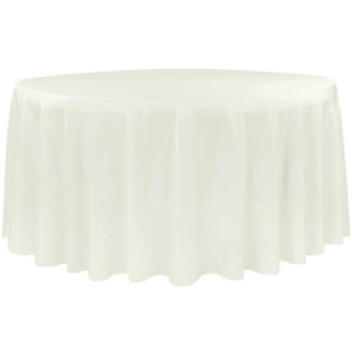 Polyester 120 Round Tablecloth - Chocolate Brown