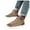 Khaki, variant on WNVMWI Mens Shoes Black Sneakers Non Slip Work Shoes for Men Black Leather Dress Shoes Lightweight Casual PU Sneakers Walking Shoes for Men Comfortable Running Shoes Fashion Slip On Sneakers Size 43