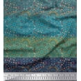 thumbnail image 1 of Soimoi Rayon Crepe Fabric Stripe & Mandala Kaleidoscope Printed Craft Fabric by the Yard 46 Inch Wide, 1 of 1