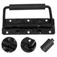 thumbnail image 3 of Miangastore Black Spring Loaded Case Handle Chest Handle With Grip Heavy Duty Black Handle And Hardware Accessories For Flight Case Toolbox And Speaker Box, 3 of 8