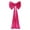 Hot Pink, variant on Christmas Velvet Bows, Ongmies Large Satin Christmas Bow - 50X38Cm with Tails, Pre-Made Tree Topper, Christmas Decorations Outdoor