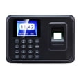 thumbnail image 1 of Fingerprint Attendance Biometric Machine System Employee Keypad Electric Time Clock Recorder USB Data Manage, 1 of 5