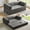 Gray, variant on 74.1" Convertible Sofa Bed,Corduroy Futon Couch with Storage Pocket,4-in-1 Folding Pull Out Sleeper Couch Bed, 3-Seater Floor Couch,No Assembly Boneless Couch for Living Room
