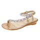 thumbnail image 2 of Sandalias planas con punta abierta y diamantes de imitación para mujer, sandalias cómodas, sandalias informales cómodas para la playa Wmkox8yii  nm1092, 2 of 4
