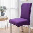thumbnail image 5 of Outoloxit Solid Color Brushed High Elastic Chair Cover - Soft, Waterproof & Dirt-Resistant Slipcover for Dining Chairs, Universal Fit 16-24 Inch, Machine Washable, 5 of 8