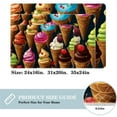 thumbnail image 2 of Ice Cream Kitchen Rugs Indoor Rug Door Mats - Polyester, Non-Slip, Machine Washable, 2 of 6
