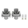 thumbnail image 1 of Unique Bargains 2 Set de Luces de Placa de Licencia Zócalo de Luz para Honda Accord 1998-2005 No.34102-S60-003/34102-SWA-A01/34102S60003/34102SWAA01 Conector de Bombilla de 2 Pines, 1 of 7