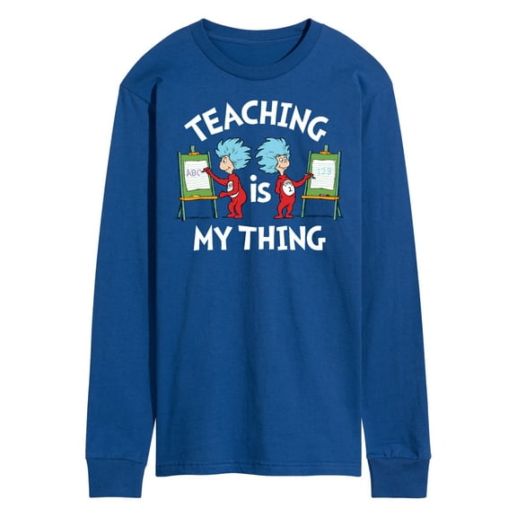Dr. Seuss - Teaching Is My Thing - Men's Long Sleeve T-Shirt