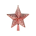 thumbnail image 2 of JilgTeok Home Essential Clearance Xmas Tree Topper Party Christmas Tree Top Star Ornaments Eco-Friendly Sturdy and Easy to Hang(9.05*8.26*0.79 in), 2 of 6